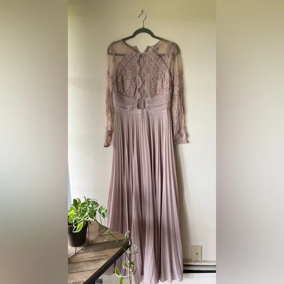 taupe formal dresses Six Stories Women's Knot Front Chiffon Bridesmaid Dress main image 0